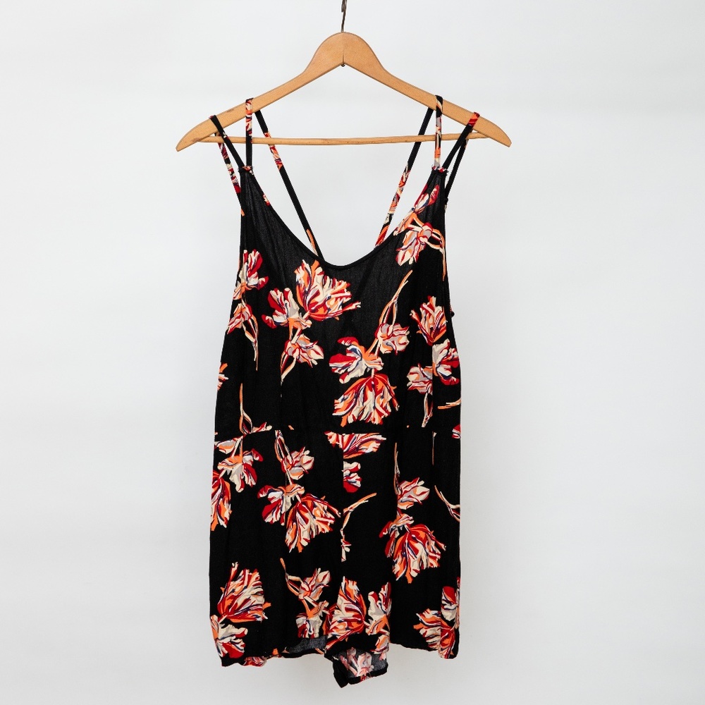 Obey Floral Romper